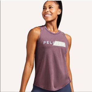 Peloton scoop Tank top s purple